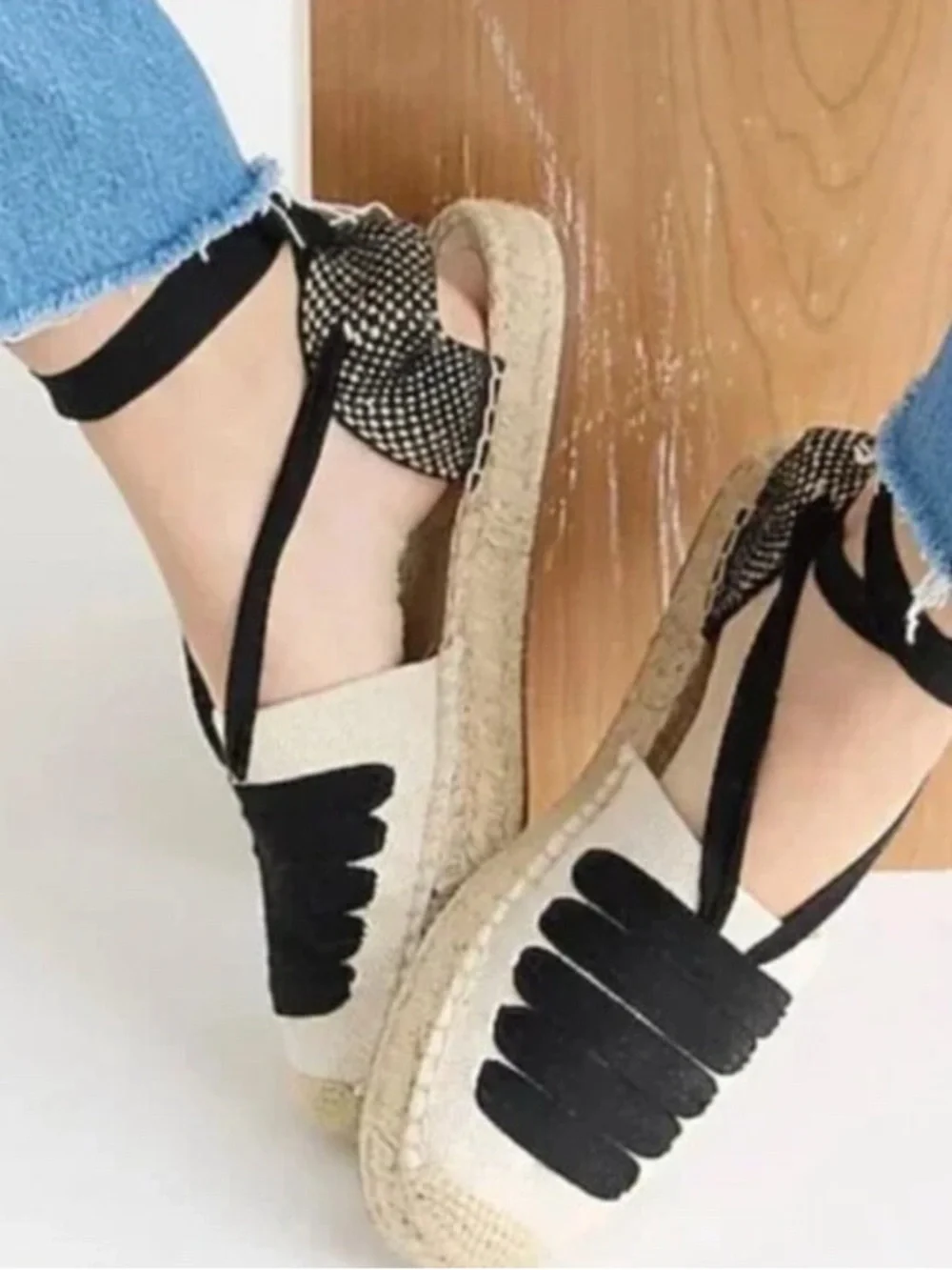J. Crew Lace Up Espadrilles Size 9.5